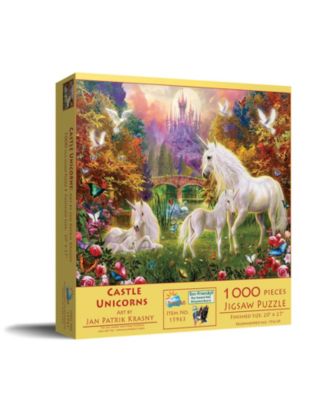 Castle Unicorns 1000 piece Jigsaw Puzzle for Adults