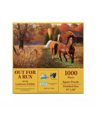 Out for a Run 1000 piece Jigsaw Puzzle for Adults