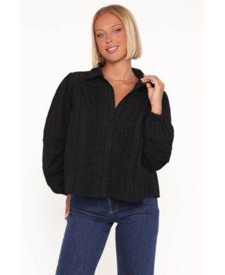 Women's Catania Lace Inset Top