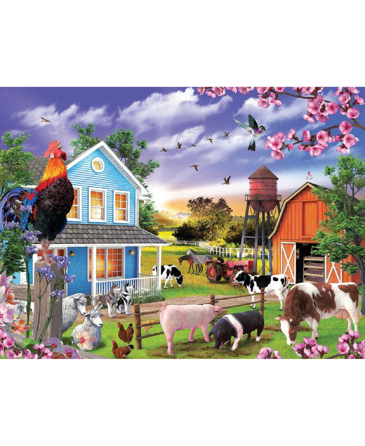SunsOut Morning Greeting 1000 piece Jigsaw Puzzle for Adults