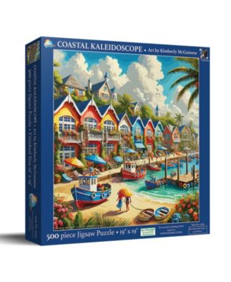 Coastal Kaleidoscope 500 piece Jigsaw Puzzle for Adults