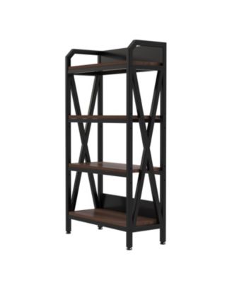 Streamdale 56" Baker's Rack 4-Tier Metal/Wood Kitchen Storage Organizer