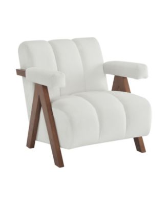 Mid-Century Tufted Accent Chair