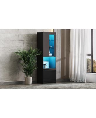 LED Storage Cabinet with Acrylic Door