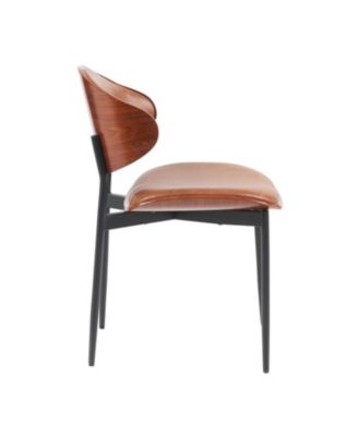 Bentwood Dining Chairs - Set of 2 Leather Seats