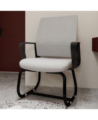 Minimalist Modern Office Chair - Metal Frame Soft Home/Office
