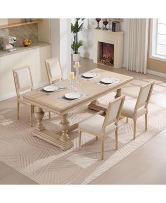 Streamdale French Country Upholstered Dining Chairs - Set of 2