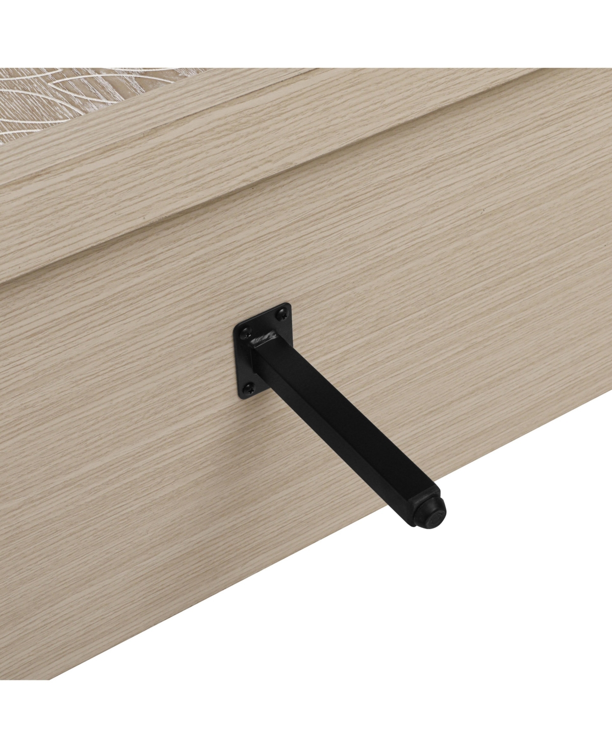 Streamdale Furniture Modern Sideboard Buffet Cabinet with 4 Doors & Adjustable Shelves