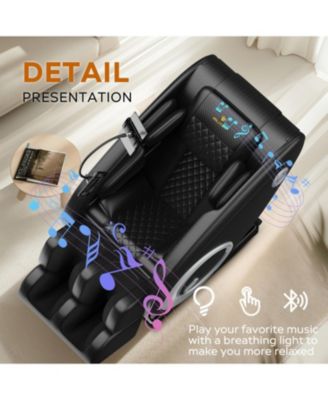 + Faux Leather (or specify actual material) + Zero Gravity & Full Body Air Pressure + Massage Chair Recliner