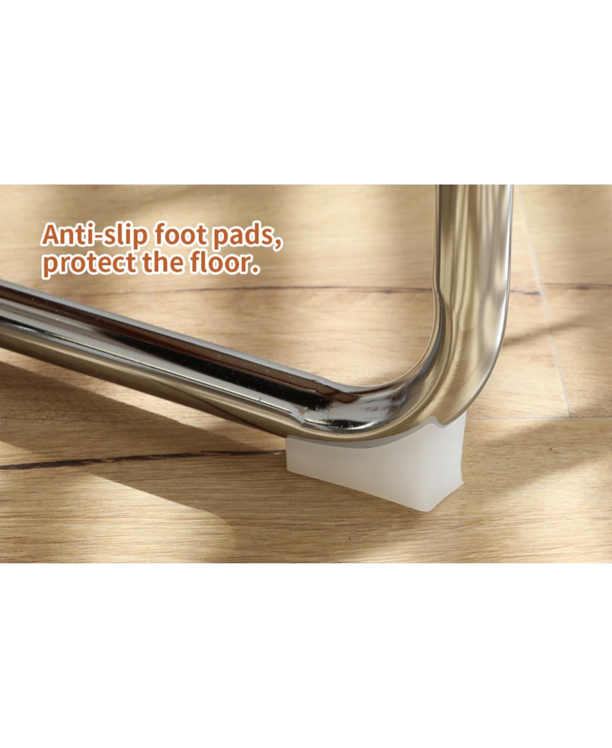 Streamdale Furniture Faux Leather Rattan Dining Chairs, Chrome Legs, Green, Set of 2