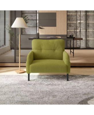 Corduroy Wide Seat Chair - Living/Bedroom