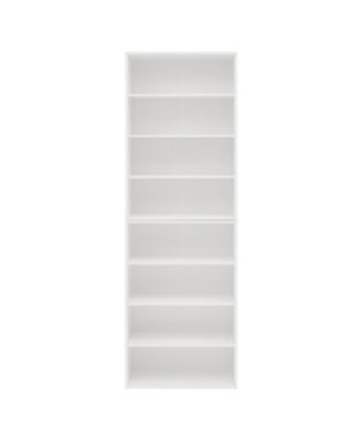 CD DVD Storage Cabinet Bookcase Adjustable Shelf