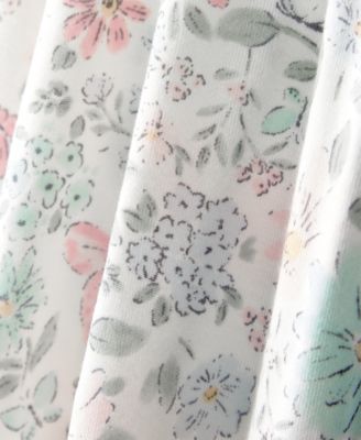 Baby Girls' Butterfly Garden Print Pants, 2-Pack