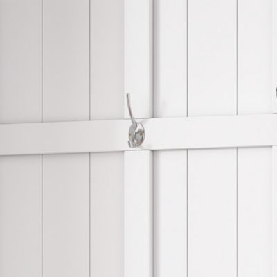 Streamdale 3-in-1 Space-Saving Hall Tree Seat, Shoe Storage, Shelves