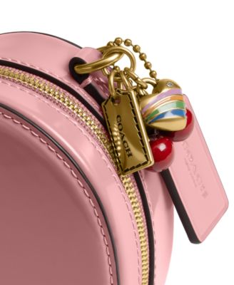Heart Mini Crossbody Bag 14 with Charms