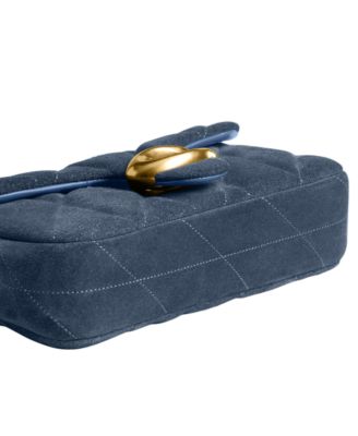 Tabby Mini Quilted Suede Crossbody Bag 19