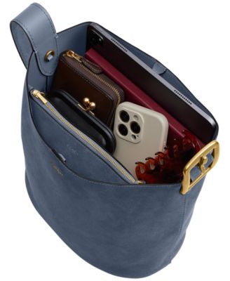 Bleecker Mini Suede Bucket Bag