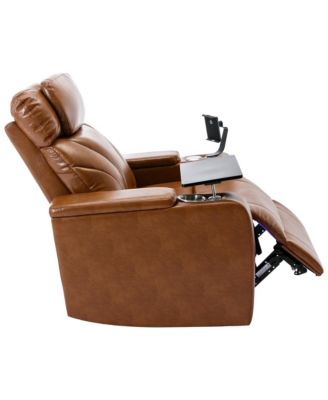 Power Recliner with USB Charger, Storage, Cup Holder, Bluetooth