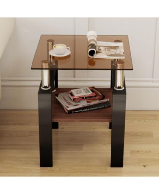  Modern Glass Tea/Coffee Table Set
