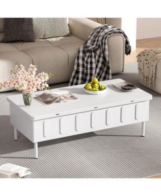 Streamdale Lift-Top Coffee Table w/ Drawers & Hidden Storage