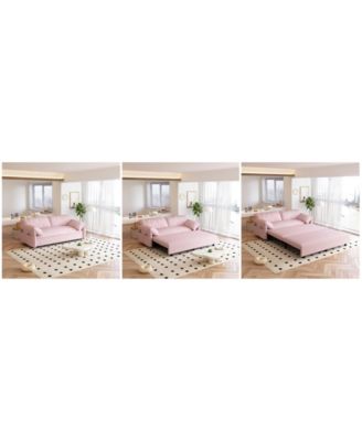 Streamdale 63.8" Pull Out Sofa Bed with Storage for Small Spaces