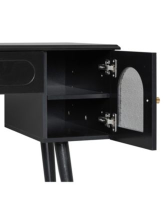 Vanity Makeup Table Set Charging Port