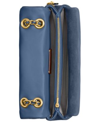 Quilted Tabby Medium Suede Shoulder Bag 26