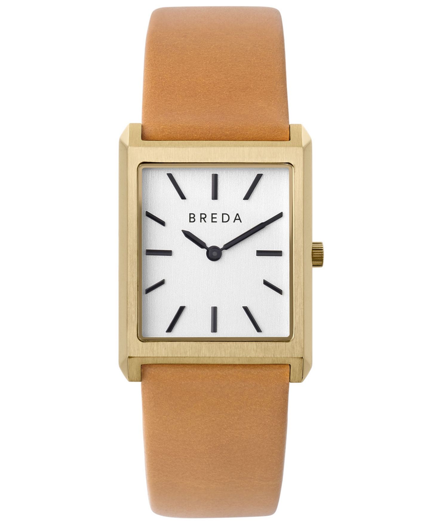 Женские часы BREDA 'Virgil' 1736a Brown Leather Strap Watch, 26mm — фото 1