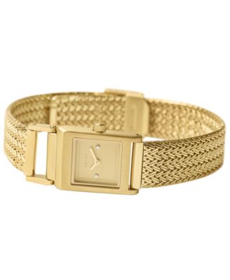 Women's 'Revel Tethered' Gold Mesh Bracelet Watch, 18mm