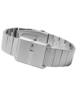 Women's 'Pulse' Silver Stainless Steel Bracelet Watch, 26mm