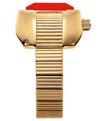 Women's 'Nocturne' Gold Expandable Ring Watch, 16mm