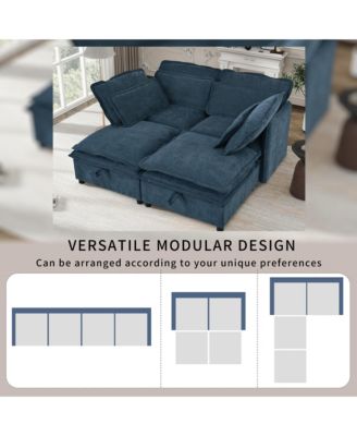  Modular Sofa with Storage