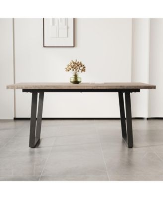 62.9" Rectangular Dining Table & 4-Chair Set