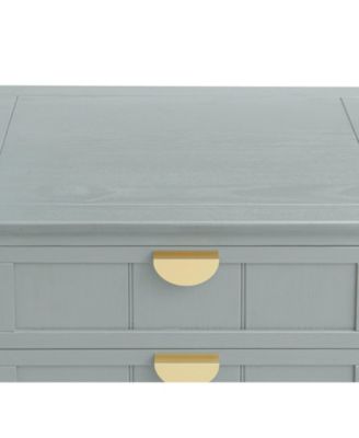 + 2-Drawer + Wood + Storage + End Table