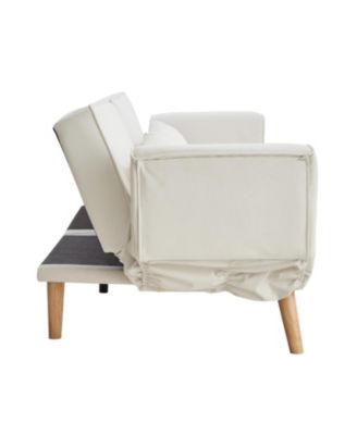 Streamdale 72.8" Futon Sofa Bed, Adjustable Armrests, Recliner