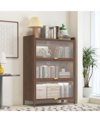 44" Metal 3-Door Cabinet