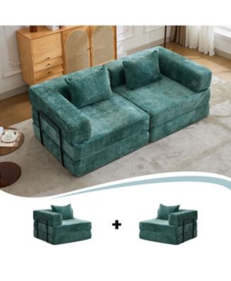 Streamdale Compression Convertible Floor Sofa Bed