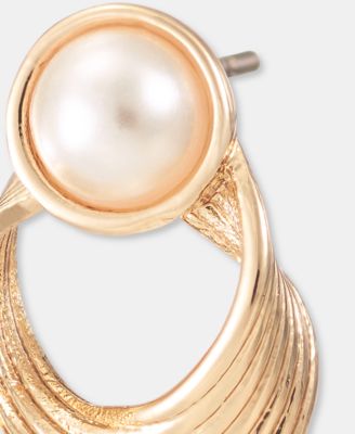 3-Pc. Set Crystal & Imitation Pearl Earrings 