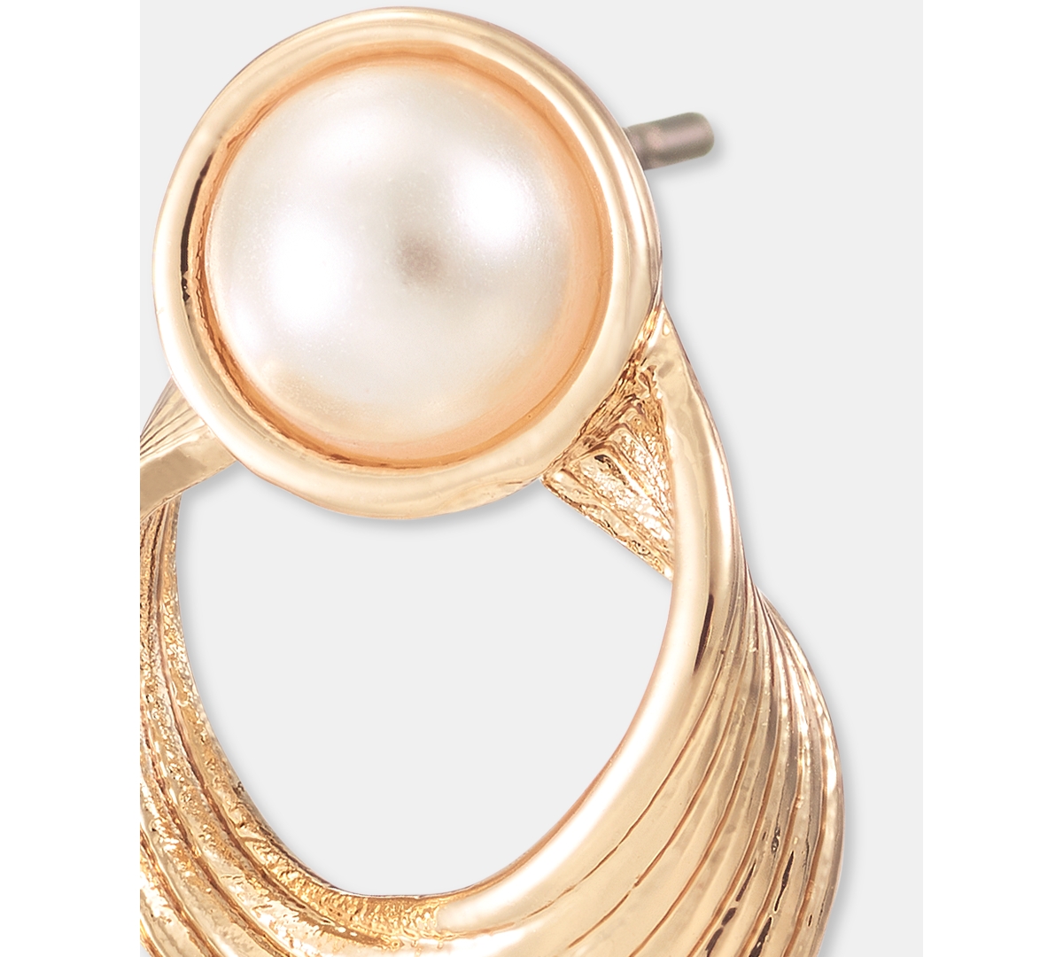 Anne Klein 3-Pc. Set Crystal & Imitation Pearl Earrings