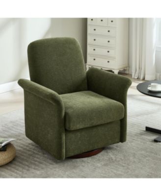 Swivel Barrel Accent Chair