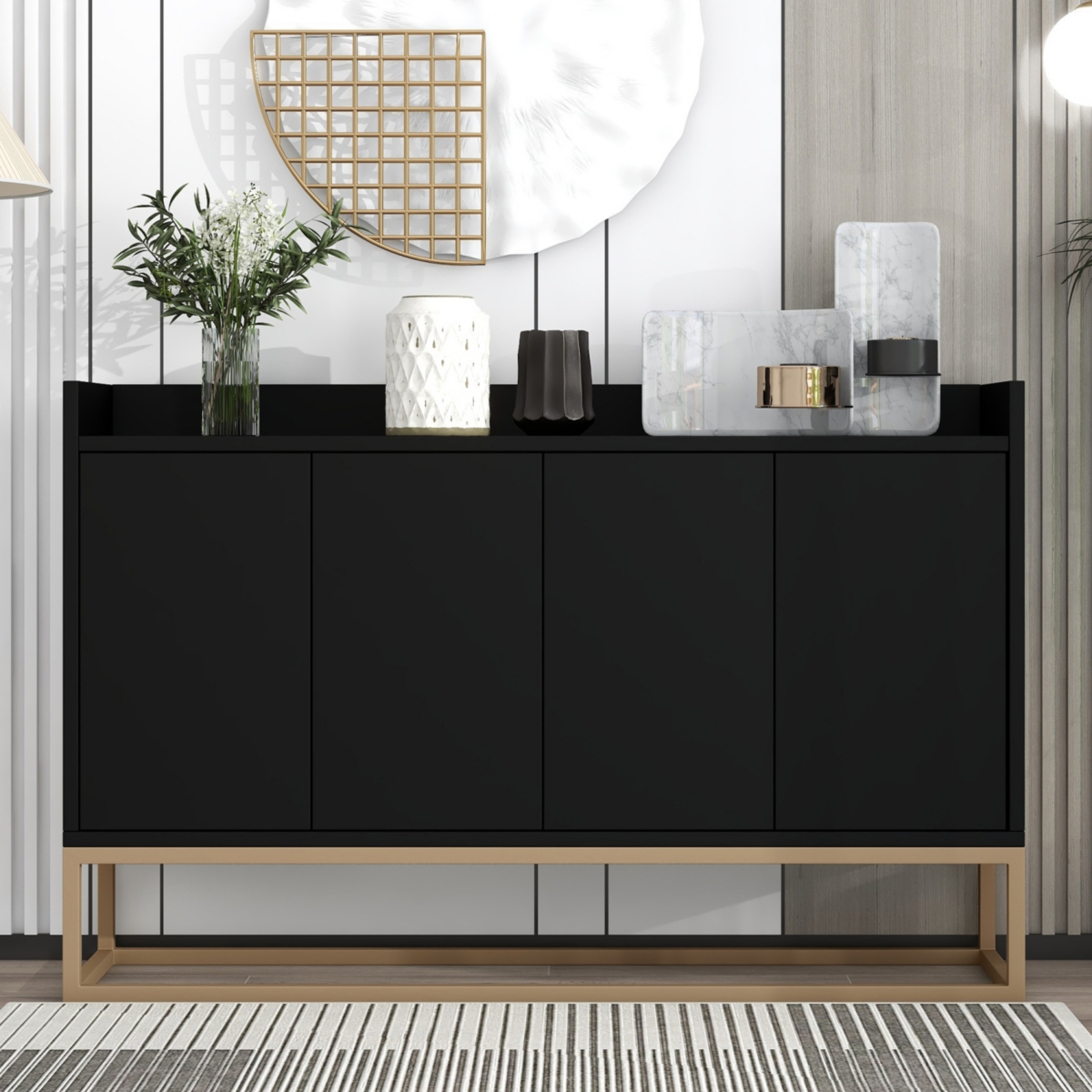 Streamdale Furniture Modern Sideboard with Ample Storage