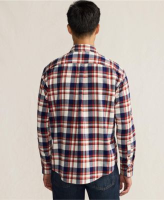 Men's Long Sleeve RainDefense Flannel Shirt