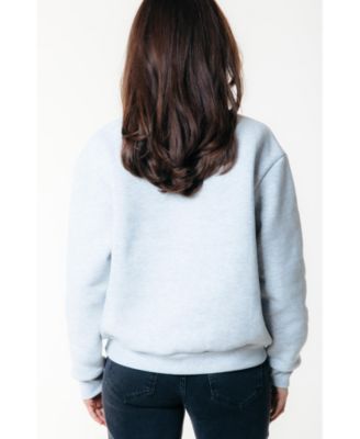 Women's Uni Bold Logo Relaxed Zip Sweat