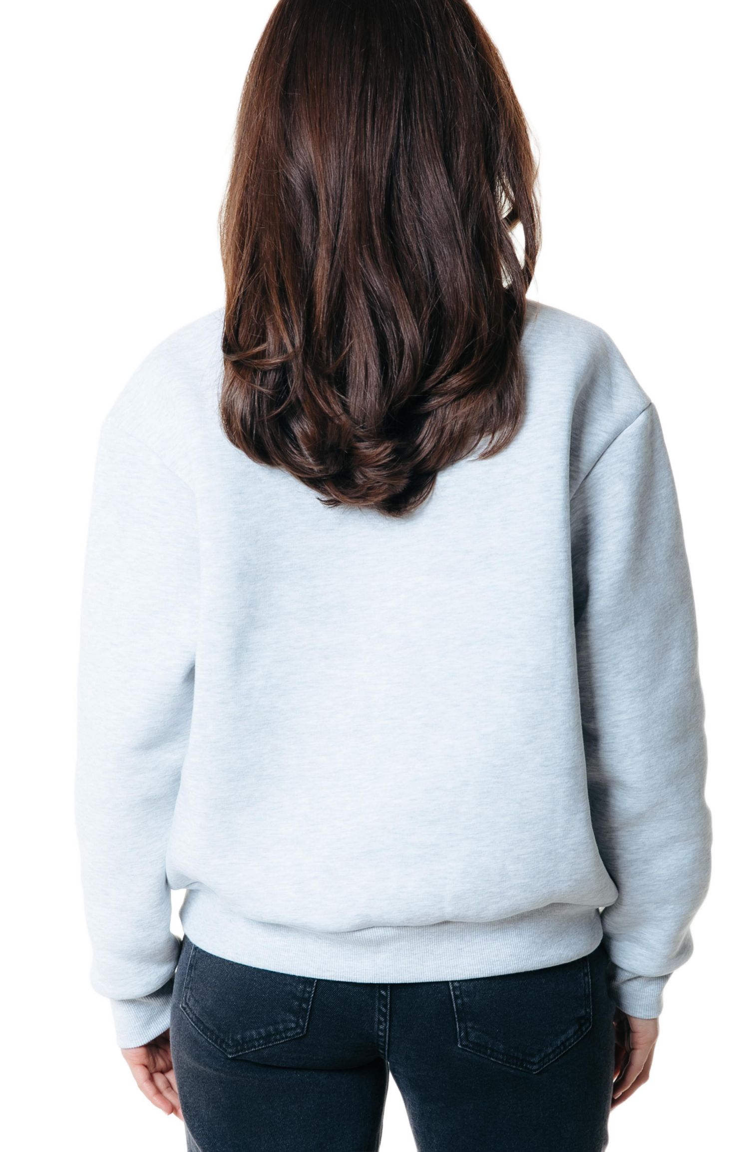 Women's Uni Bold Logo Relaxed Zip Sweat
