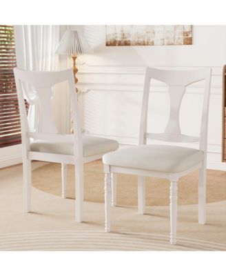 Extendable Dining Table Set with 6 Upholstered Chairs