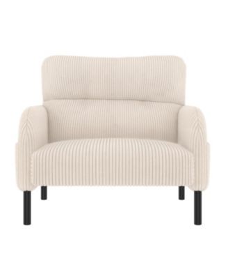 Corduroy Wide Seat Chair - Living Room/Bedroom