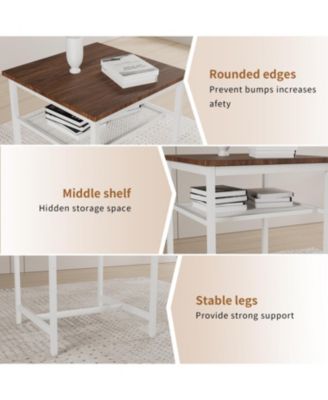  Bar table, equipped with 2 bar stools, with backrest and partition