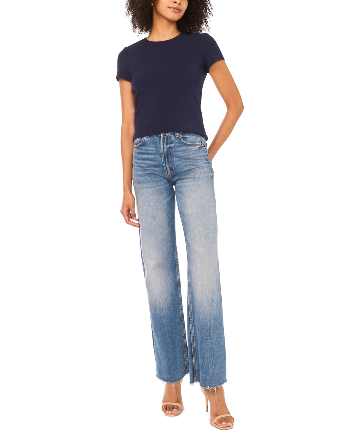 Vince Camuto Women's Crewneck Top