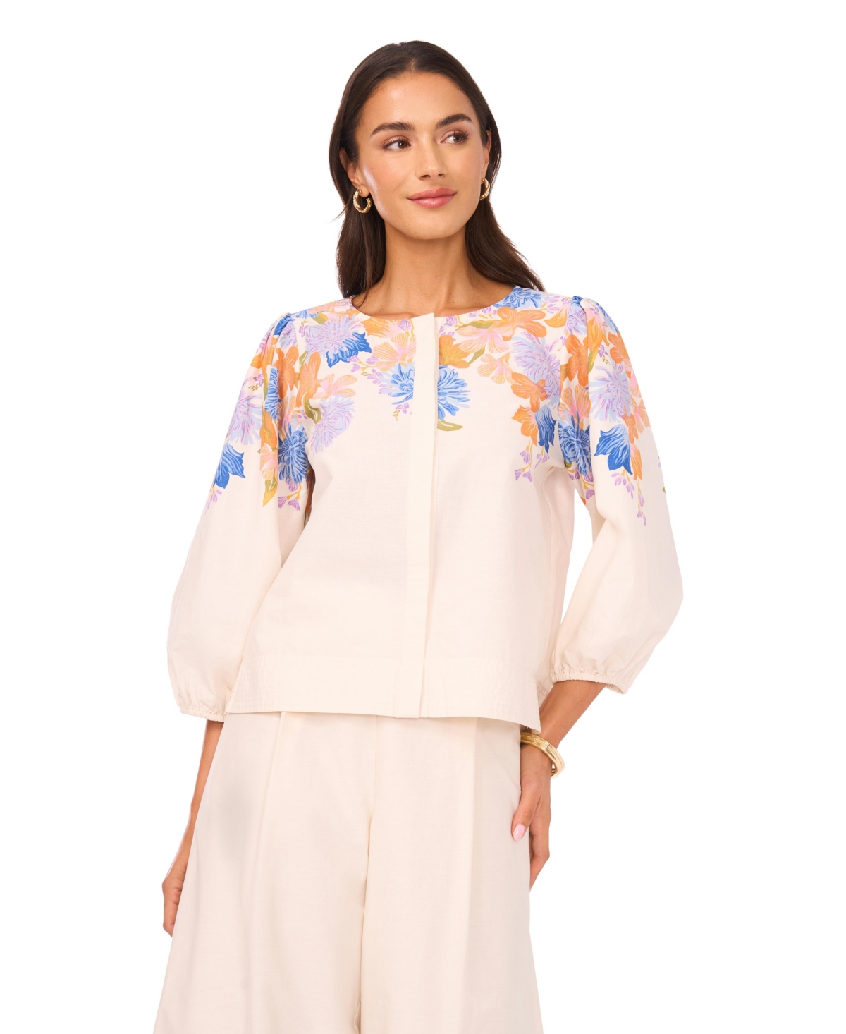 Vince Camuto Women's Crewneck Top