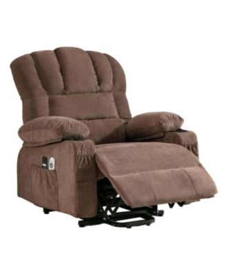 Streamdale Electric Massage Lift Chair w/ Heat & Vibration, USB, Lay Flat